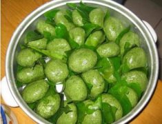 艾叶糍粑