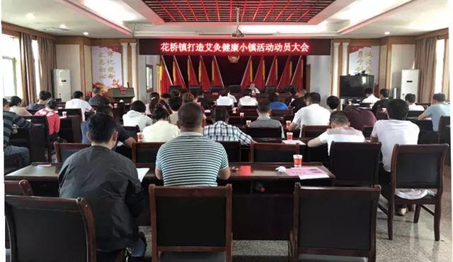 花桥镇召开打造艾灸健康小镇活动动员大会