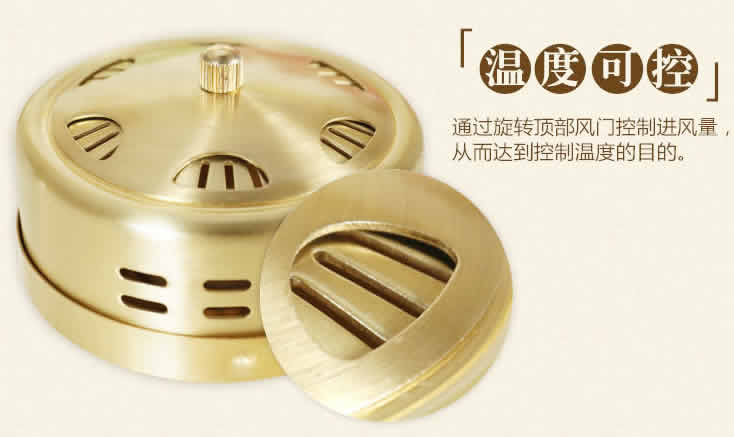 纯铜艾灸盒图片大全