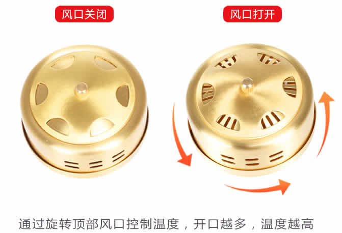 纯铜艾灸盒图片大全