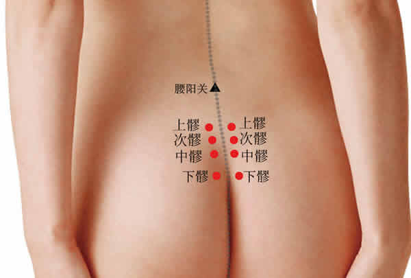 八髎穴_艾灸八髎穴_八髎穴的作用