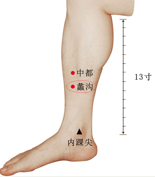 蠡沟穴