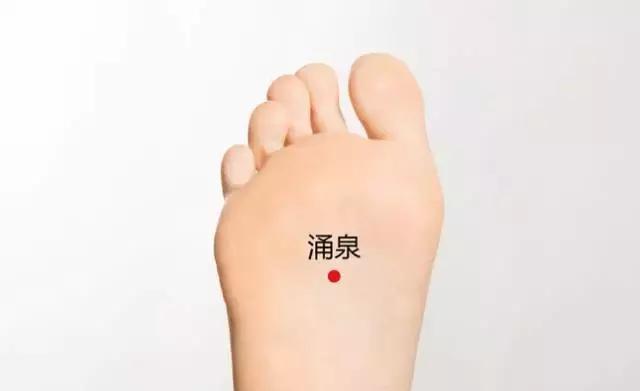 涌泉穴