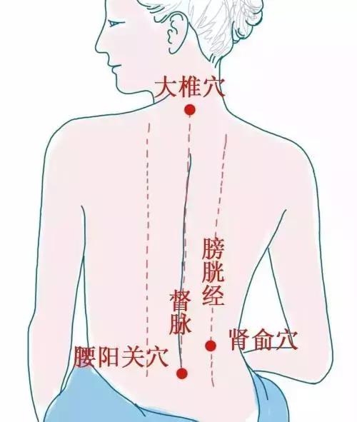 艾灸背部