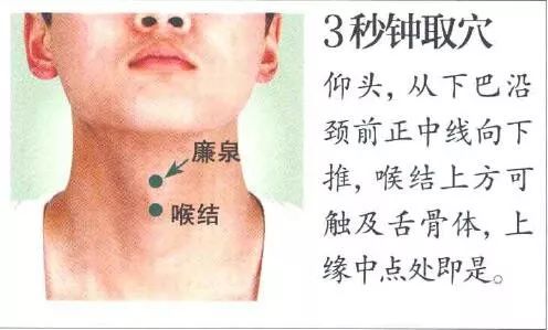 廉泉穴