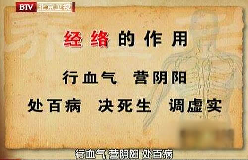 经络的作用