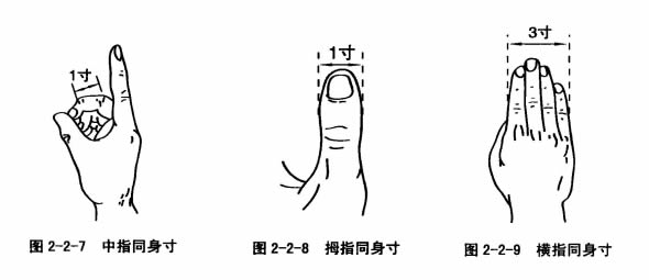 指寸定位法