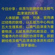  中篇第一章第三节:气、血、津、液、精、神