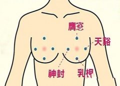 艾灸哪个穴位丰胸?艾灸丰胸穴位