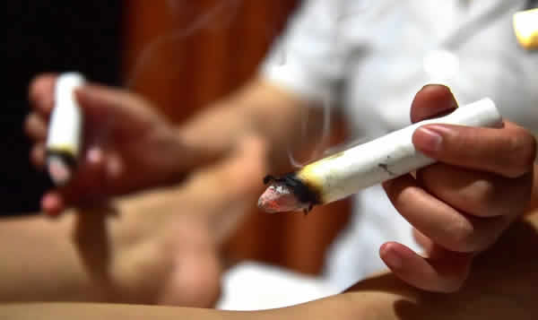 月经问题灸腹,妇科问题灸臀,面部问题灸脚!
