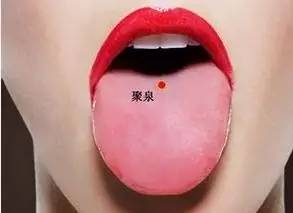 聚泉穴的功效