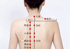 大椎穴的准确位置图和作用