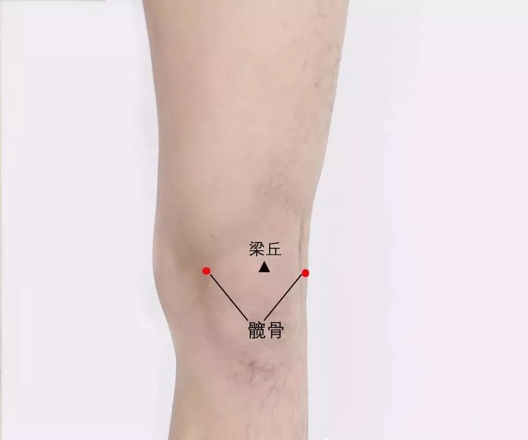 髋骨穴的准确穴位图
