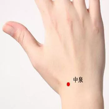 <b>中泉穴的准确穴位图及作用</b>