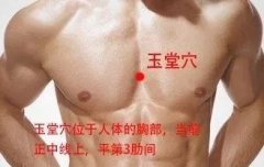 <b>玉堂穴的准确穴位图及作用</b>