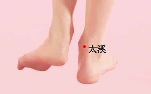 太溪穴的准确位置图及功效作用