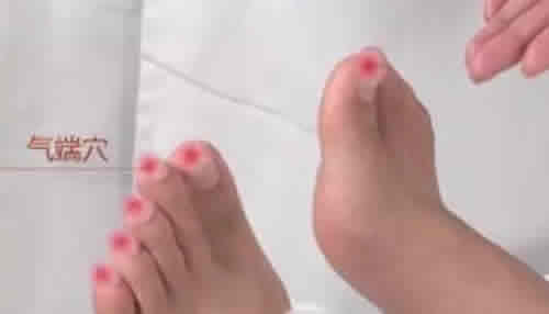 气端穴的准确穴位图及功效作用