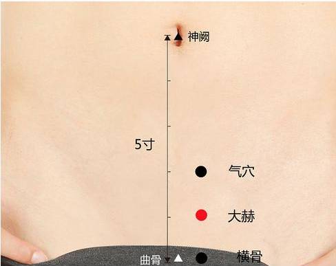 大赫穴的准确穴位图及作用