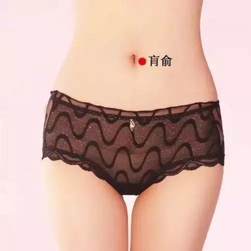 肓俞穴的准确穴位图