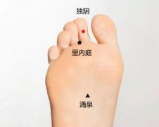 独阴穴的准确穴位图及作用功效