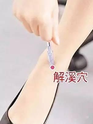 解溪穴的作用