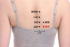 <b>膈关穴的准确穴位图及功效作用</b>