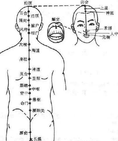 奇经八脉运行图