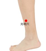 光明穴的准确穴位图及作用