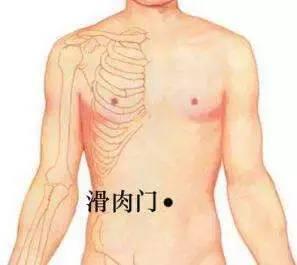 滑肉门穴