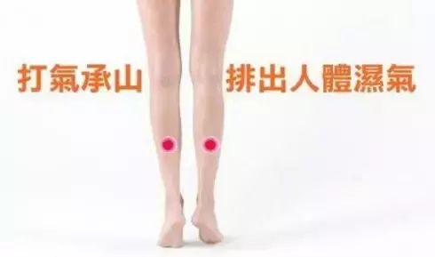 承山穴的准确穴位图及功效作用