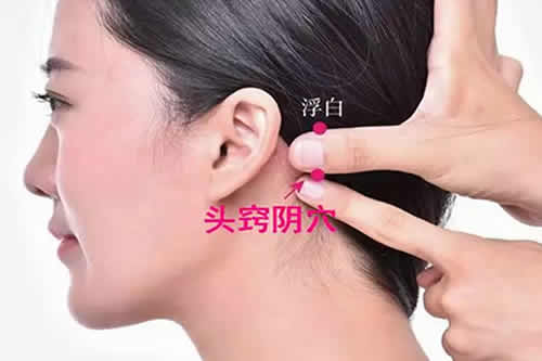 头窍阴穴