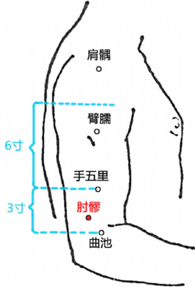 肘髎穴位的作用