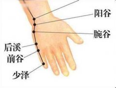 少泽穴的准确穴位图及作用