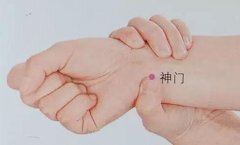 神门穴的准确穴位图及作用