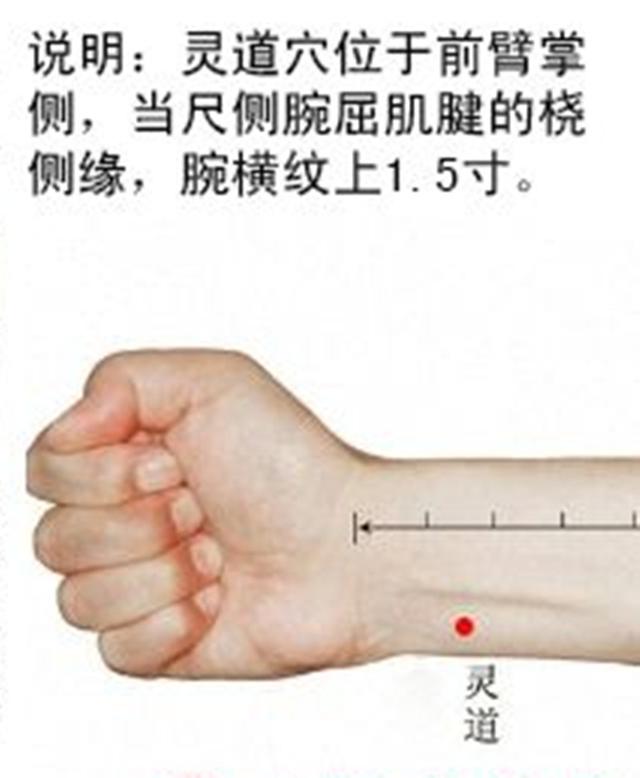 灵道穴位的作用