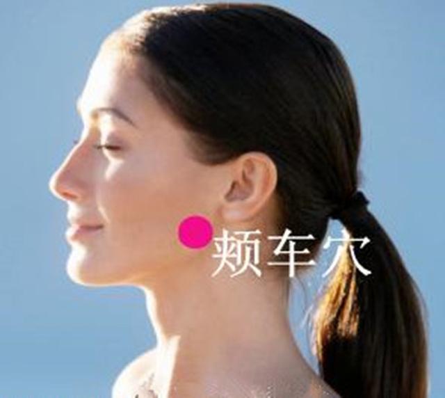 颊车穴