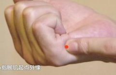 手指挛急艾灸穴位及调理方法