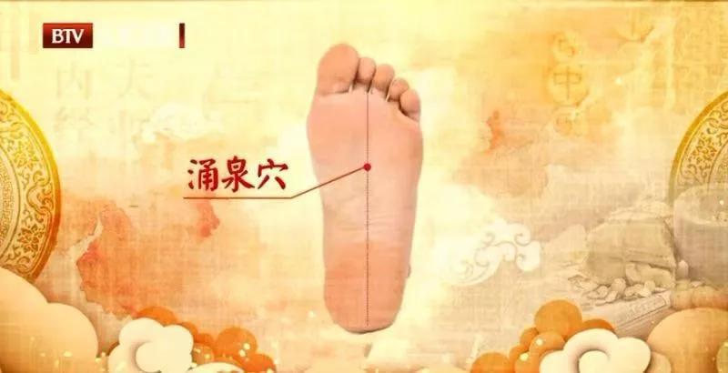 涌泉穴
