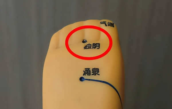 胃炎呕吐、月经不调、疝气痛找独阴穴